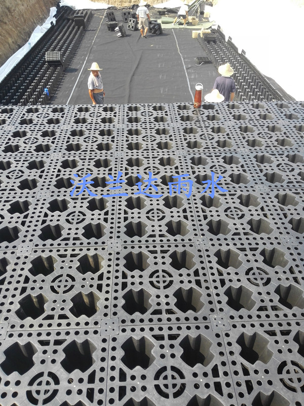 雨水調(diào)蓄池施工方案，雨水收集池施工工藝，pp模塊施工